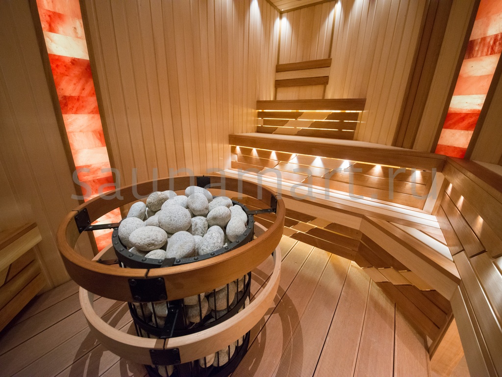 Плитка из гималайской соли 20х10х2.5 см шлифов SALTWAY Плитка из гималайской соли 20х10х2.5 см шлифов SALTWAY