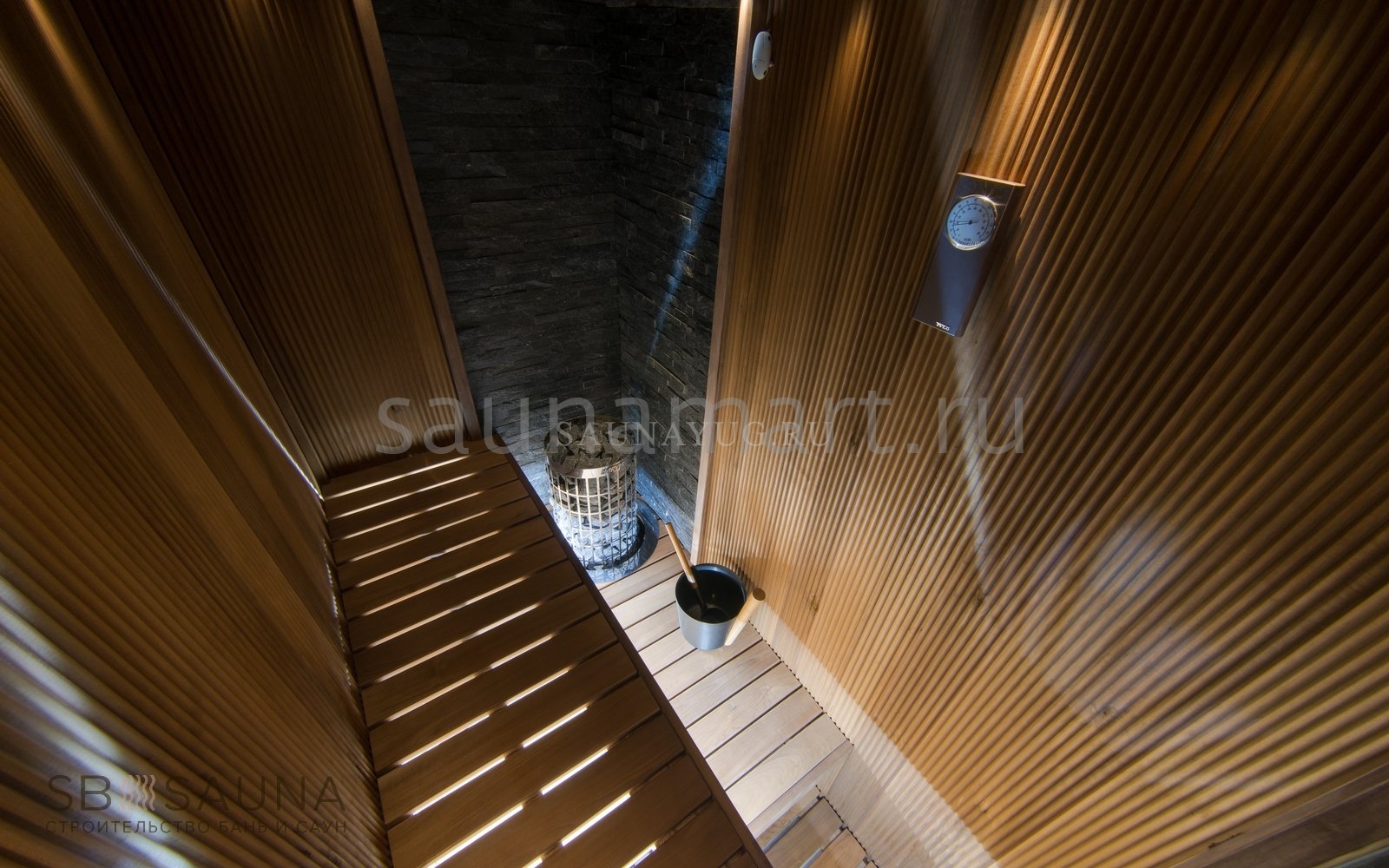 Вагонка термоосина ВОЛНА сорт Экстра 15х88 (77) L-2.2 м Вагонка термоосина ВОЛНА сорт Экстра 15х88 (77) L-2.2 м