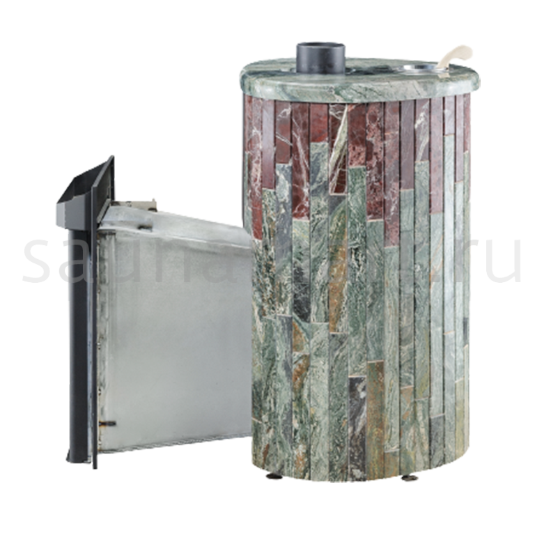 Печь дровяная Ферингер Оптима Жадеит + Россо Леванте Печь дровяная Ферингер Оптима Жадеит + Россо Леванте