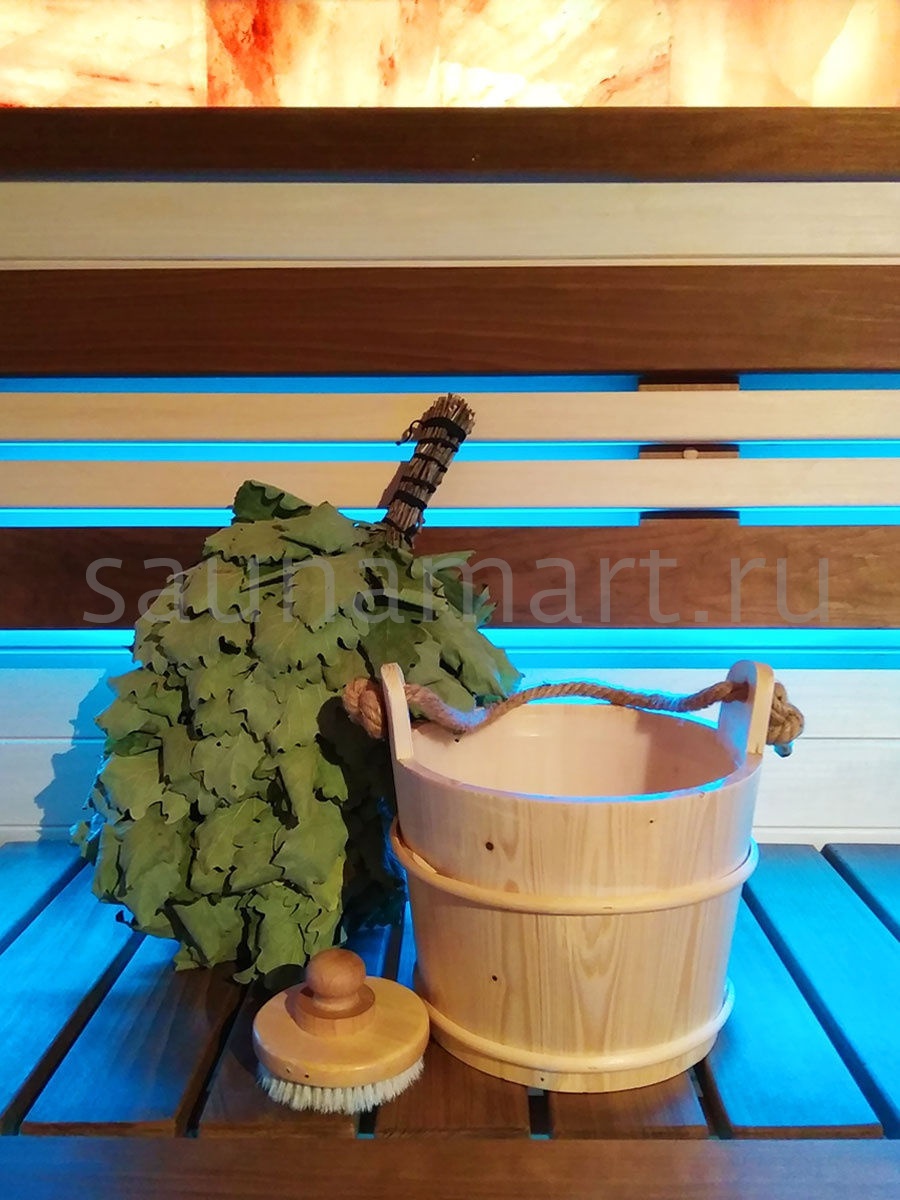 Шайка 5л сосна/ручка канат с пластиковой вставкой Kurase AP-005W Шайка 5л сосна/ручка канат с пластиковой вставкой Kurase AP-005W