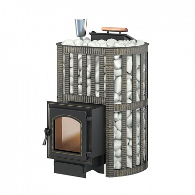 Печь дровяная ВЕЗУВИЙ Ураган ковка 16 дверца 270 Печь дровяная ВЕЗУВИЙ Ураган ковка 16 дверца 270