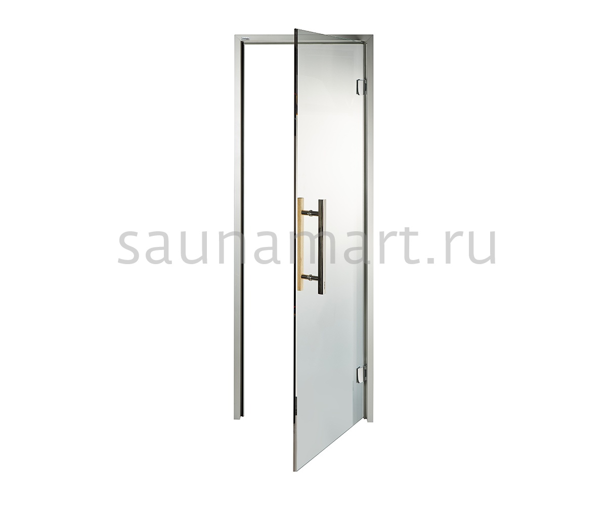 Дверь стеклянная Grandis GS 680*2090 M1 (Anodsilver) прозрачное правая Дверь стеклянная Grandis GS 680*2090 M1 (Anodsilver) прозрачное правая