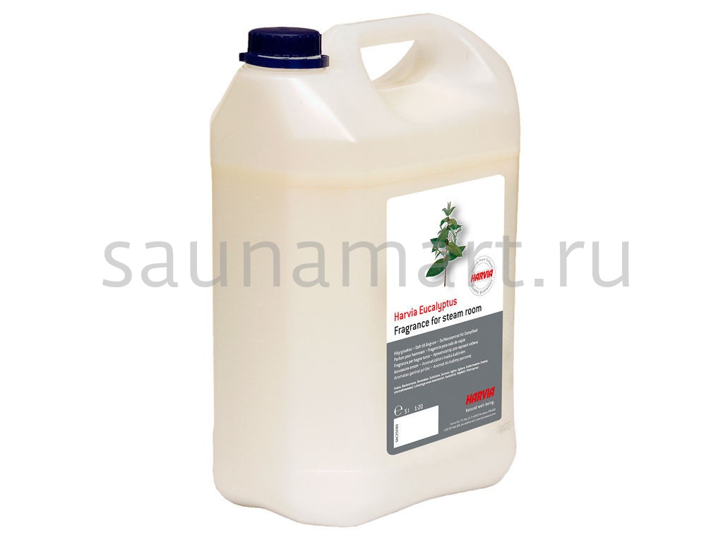 Ароматизатор Harvia эвкалипт 5 л для парогенератора Ароматизатор Harvia эвкалипт 5 л для парогенератора