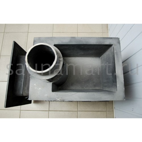 Печь дровяная чугунная Гефест GFS ЗК 18 (М) в сетке Печь дровяная чугунная Гефест GFS ЗК 18 (М) в сетке