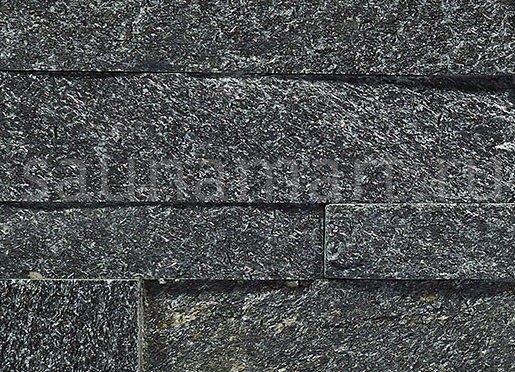 Камень натуральный Кварцит Черный плитка 600х150мм 10-20мм (0.63 м2/уп) Камень натуральный Кварцит Черный плитка 600х150мм 10-20мм (0.63 м2/уп)