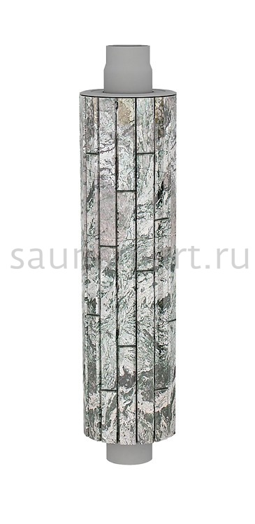 Дымоход - конвектор Ферингер Жадеит наборный  L-1 м Дымоход - конвектор Ферингер Жадеит наборный  L-1 м