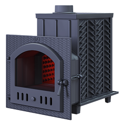 Печь дровяная чугунная Гефест GFS ЗК 40 (М) Печь дровяная чугунная Гефест GFS ЗК 40 (М)