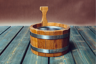 Ушат 3 л с нержавеющей вставкой Вудсон Ушат 3 л с нержавеющей вставкой Вудсон