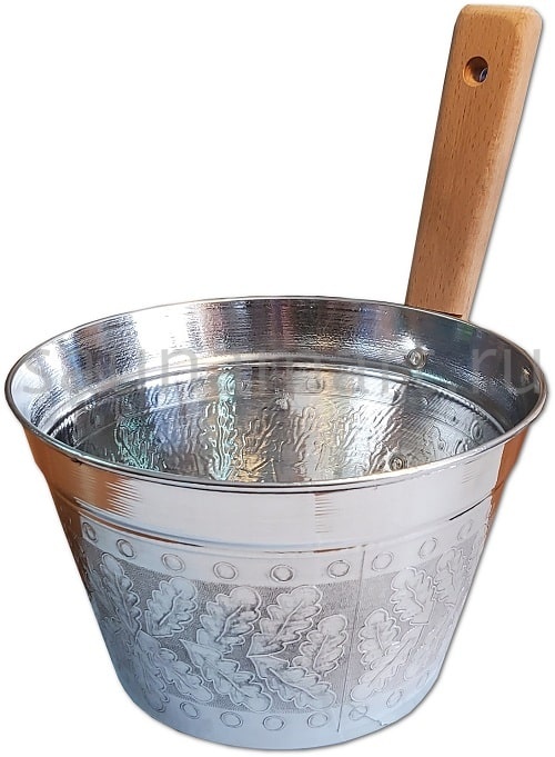 Alum 100% Ушат Mini 3л ручка Бук Alum 100% Ушат Mini 3л ручка Бук