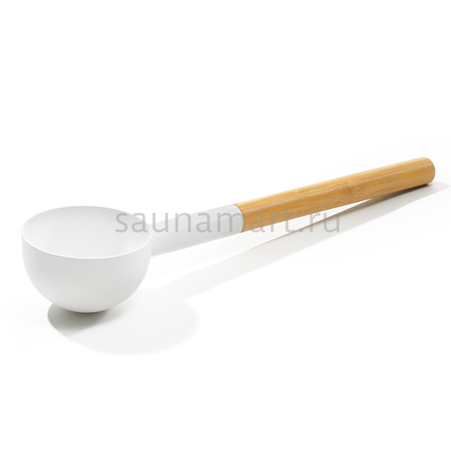 Черпак для бани c бабмуковой ручкой WHITE 009AW Kurase Черпак для бани c бабмуковой ручкой WHITE 009AW Kurase