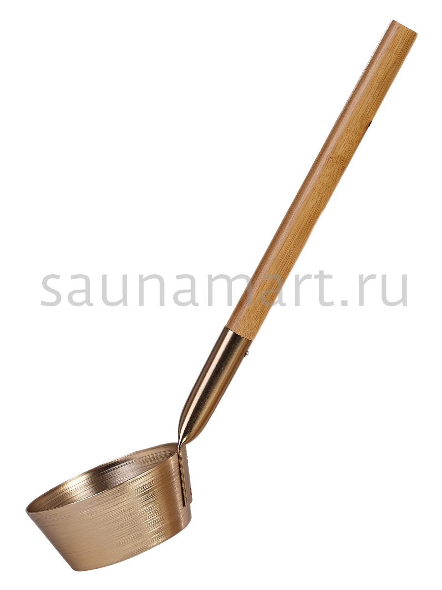 Черпак для бани c бабмуковой ручкой Шампань Kurase Черпак для бани c бабмуковой ручкой Шампань Kurase