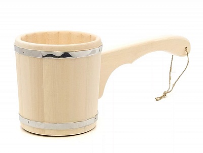 Ковш 05 л. ручка короткая ИНСО  Ковш 05 л. ручка короткая ИНСО