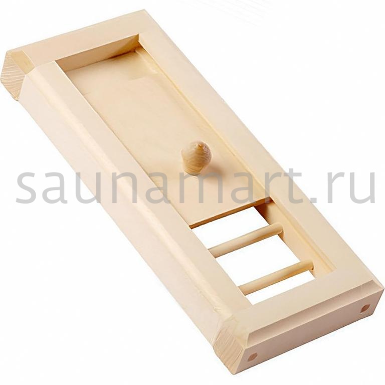 Вентиляционная решетка с задвижкой малая Вентиляционная решетка с задвижкой малая