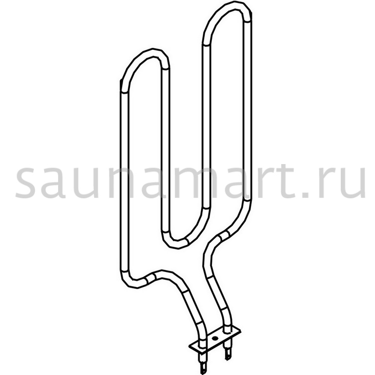 Тэн для электрокаменки Harvia 1150Вт/230В Delta D23(E) Delta D29 (EE) Тэн для электрокаменки Harvia 1150Вт/230В Delta D23(E) Delta D29 (EE)