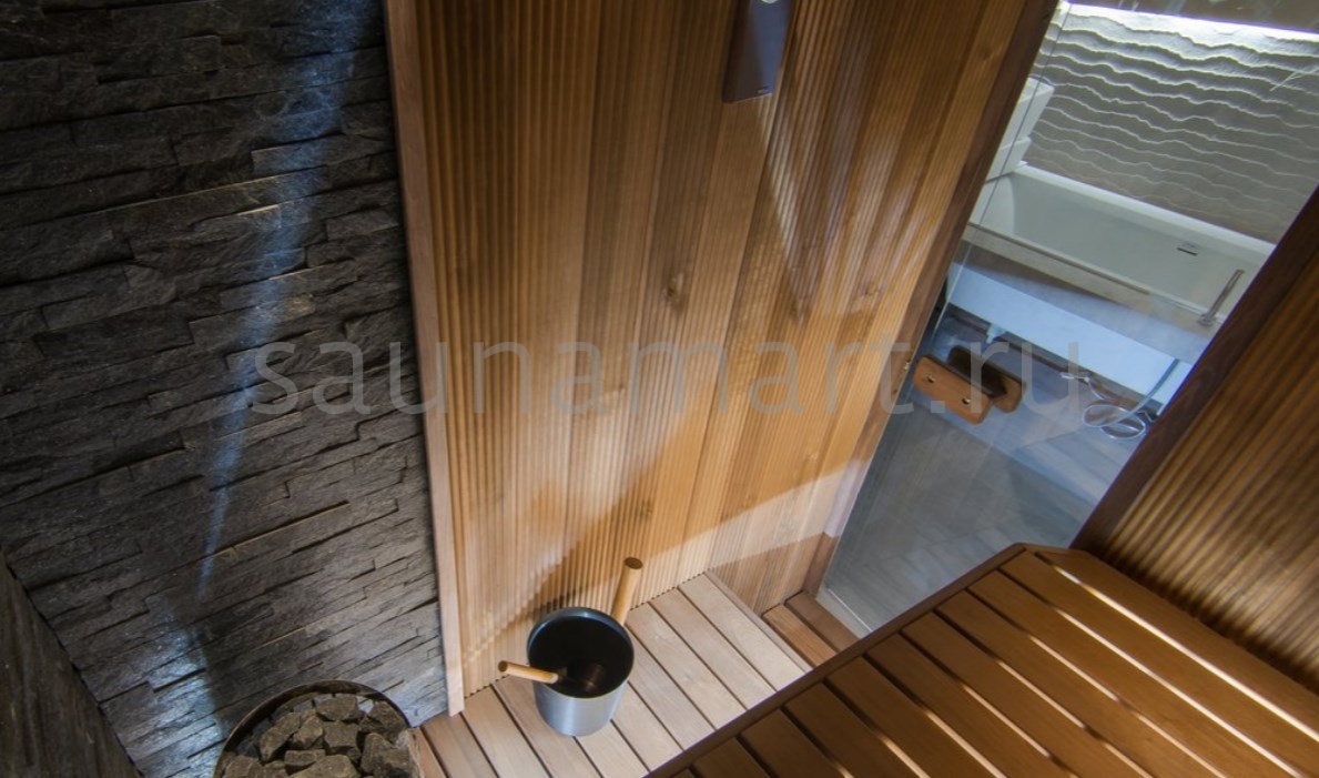 Вагонка термоосина ВОЛНА сорт Экстра 15х88 (77) L-1.4 м Вагонка термоосина ВОЛНА сорт Экстра 15х88 (77) L-1.4 м