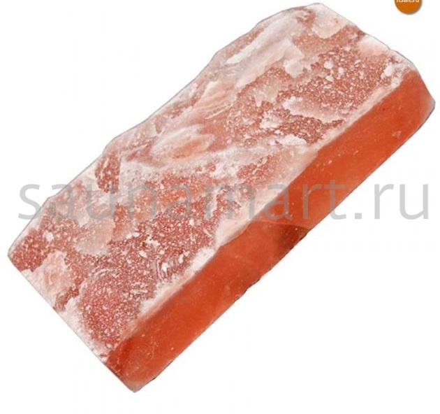 Плитка из гималайской соли 20*10*35см натуральная Плитка из гималайской соли 20*10*35см натуральная