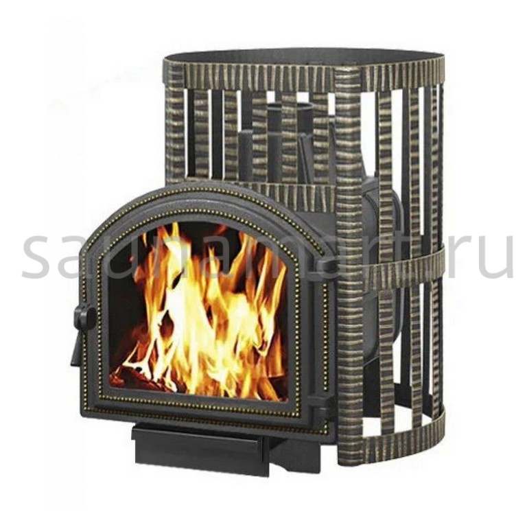 Печь дровяная ВЕЗУВИЙ Легенда Ковка 22 дверца 217 Печь дровяная ВЕЗУВИЙ Легенда Ковка 22 дверца 217