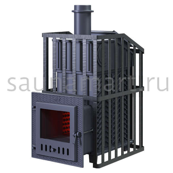 Печь дровяная чугунная Гефест GFS ЗК 30 (М) Ураган Печь дровяная чугунная Гефест GFS ЗК 30 (М) Ураган