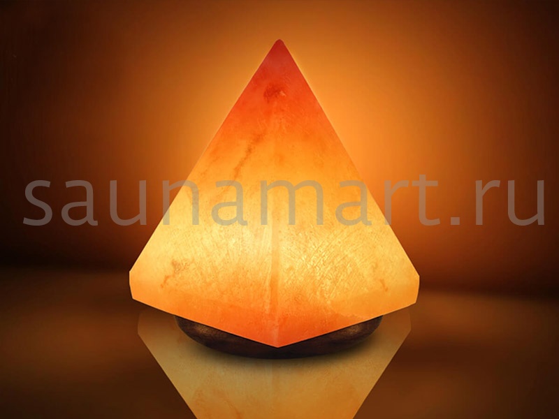 Соляная лампа Пирамида (2-2.5 кг) Соляная лампа Пирамида (2-2.5 кг)