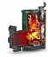 Печь дровяная Ферингер Оптима Змеевик + Россо Леванте