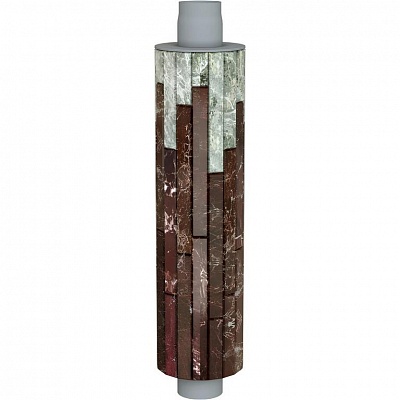 Дымоход - конвектор Ферингер Жадеит + Россо Леванте L-1 м Дымоход - конвектор Ферингер Жадеит + Россо Леванте L-1 м