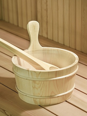 Шайка 4л с пластиковой вставкой Kurase AP-001W-01 Шайка 4л с пластиковой вставкой Kurase AP-001W-01