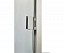 Дверь стеклянная Grandis GS 680*2090 M1 (Anodsilver) прозрачное правая