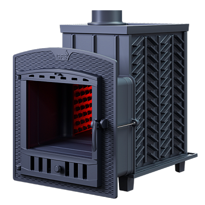 Печь дровяная чугунная Гефест GFS ЗК 40 (П2) Печь дровяная чугунная Гефест GFS ЗК 40 (П2)