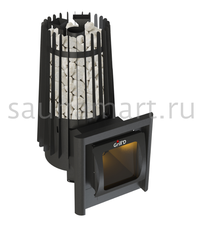 Печь дровяная Grill`D Cometa Vega 180 Long Window Max  Печь дровяная Grill`D Cometa Vega 180 Long Window Max