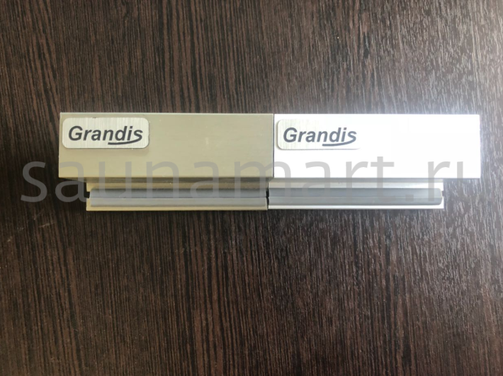 Дверь для сауны 680*1890 Grandis GS Anod Silver Сатин 8мм левая Дверь для сауны 680*1890 Grandis GS Anod Silver Сатин 8мм левая