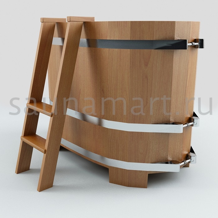 Купель овальная из дуба 1.0 х0.7 х1.0 без покрытия CityWood Купель овальная из дуба 1.0 х0.7 х1.0 без покрытия CityWood