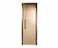 Дверь стеклянная Grandis GS 680*1990 (Anodize Brasch) Бронзовая  правая ручка ком.