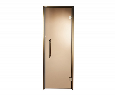 Дверь для сауны 680*1890 Grandis GS Anodize Brasch бронза матовая 8мм правая Дверь для сауны 680*1890 Grandis GS Anodize Brasch бронза матовая 8мм правая