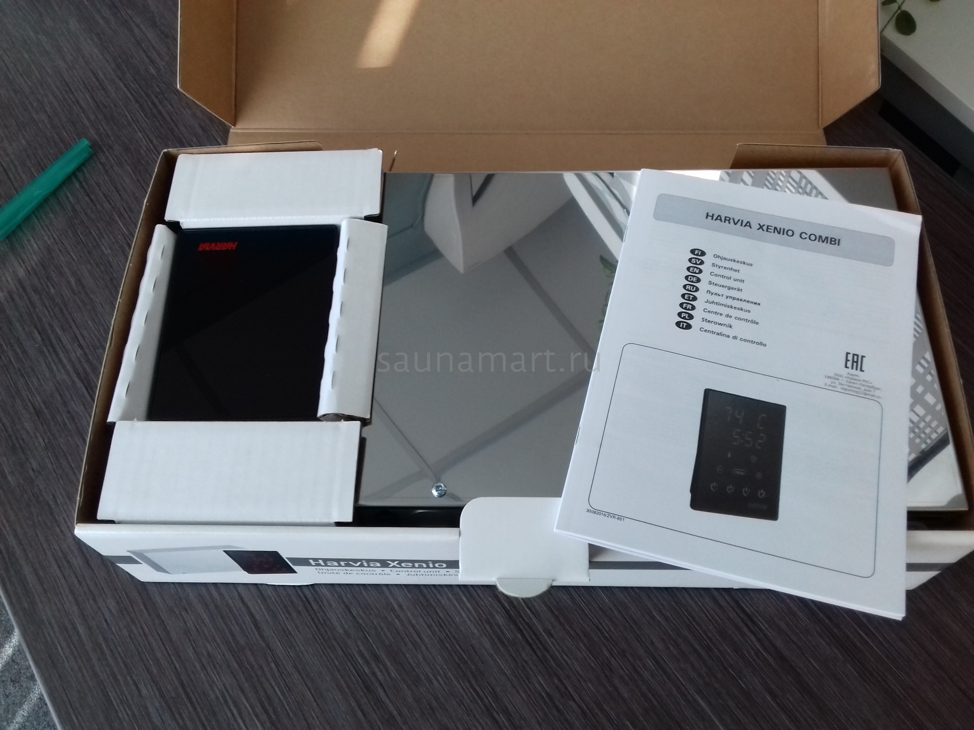 Пульт управления Harvia Xenio CX36I в комплекте с блоком мощности Пульт управления Harvia Xenio CX36I в комплекте с блоком мощности