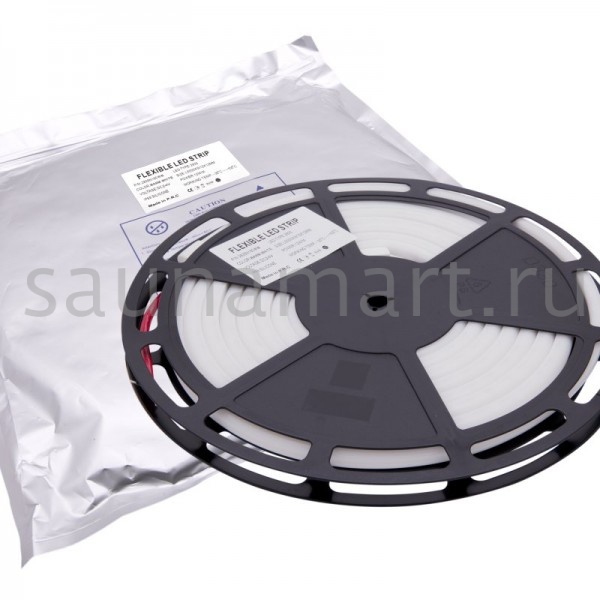 Комплект освещения термостойкий SWG (5м) 110°С Белый цвет (теплый) 2800-3200К Комплект освещения термостойкий SWG (5м) 110°С Белый цвет (теплый) 2800-3200К