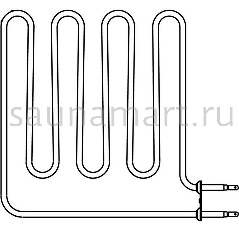 Тэн для электрокаменки Harvia 2000Вт/230В Vega BC60SE BX60 BC60E BC60 Тэн для электрокаменки Harvia 2000Вт/230В Vega BC60SE BX60 BC60E BC60