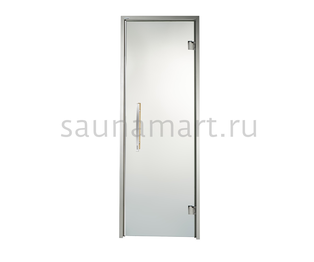 Дверь стеклянная Grandis GS 680*2090 M1 (Anodsilver) прозрачное правая Дверь стеклянная Grandis GS 680*2090 M1 (Anodsilver) прозрачное правая