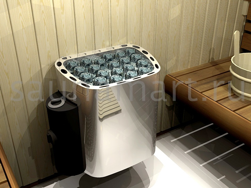 Печь электрическая Sawo SCANDIA SCA-45NB-Z встроенное управление Печь электрическая Sawo SCANDIA SCA-45NB-Z встроенное управление