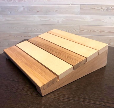 Подголовник для бани кедр Kurase Подголовник для бани кедр Kurase