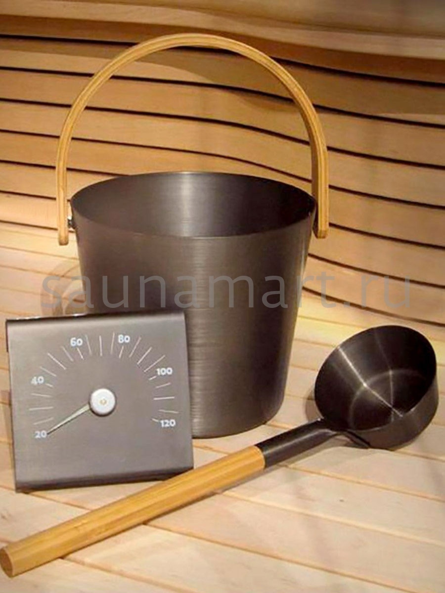 Черпак для бани с бамбуковой ручкой BROWN Kurase Черпак для бани с бамбуковой ручкой BROWN Kurase