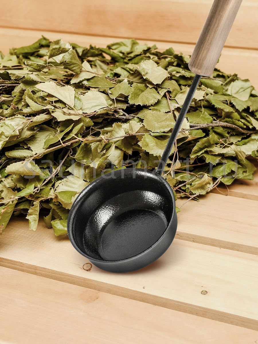 Черпак 02 л оксидир.сталь (черный) МЧ-5 Черпак 02 л оксидир.сталь (черный) МЧ-5