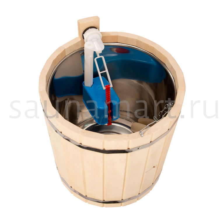 Обливное устройство с нержавеющей вставкой Русский душ 12 л Обливное устройство с нержавеющей вставкой Русский душ 12 л