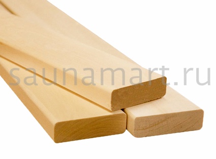 Полок Липа сорт Экстра 25х90 L-2.0 м Полок Липа сорт Экстра 25х90 L-2.0 м