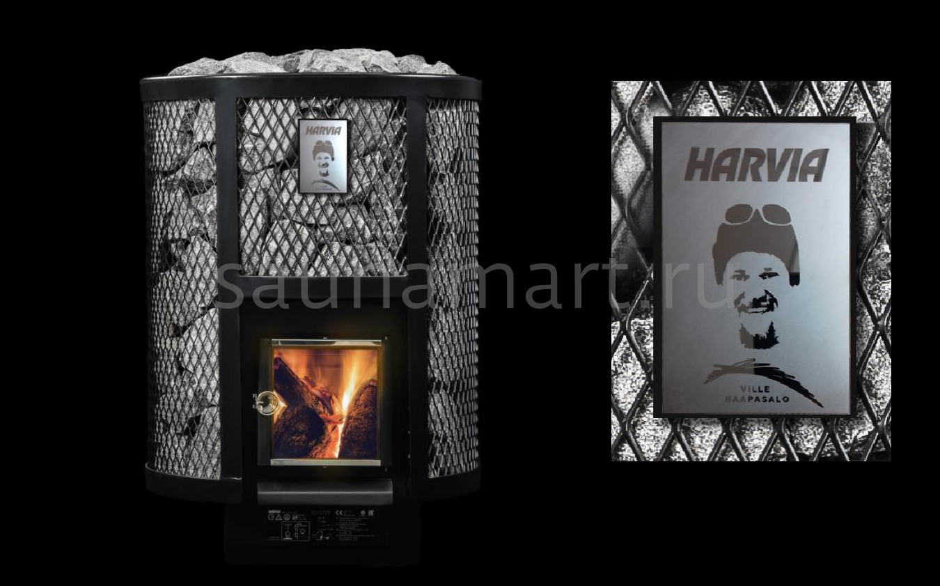Печь дровяная Harvia Ville Haapasalo 240 Печь дровяная Harvia Ville Haapasalo 240