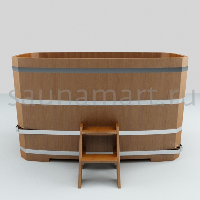 Купель прямоугольная из лиственницы 1.7 х0.9 х1.2 без покрытия CityWood Купель прямоугольная из лиственницы 1.7 х0.9 х1.2 без покрытия CityWood