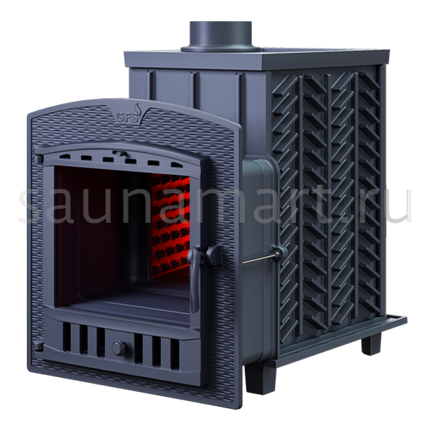 Печь дровяная чугунная Гефест GFS ЗК 30 (П2) Печь дровяная чугунная Гефест GFS ЗК 30 (П2)