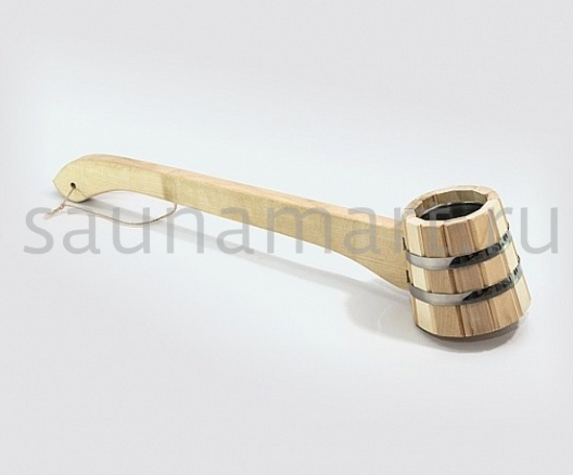 Черпак бондарный 02 л с гор. ручк. с нерж. вст. МЧ-6 Черпак бондарный 02 л с гор. ручк. с нерж. вст. МЧ-6