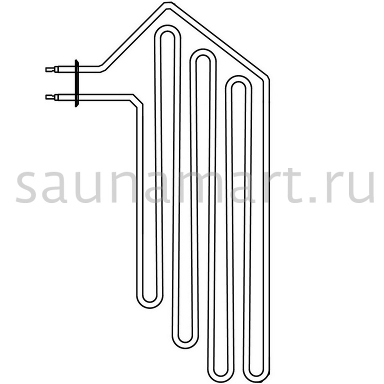 Тэн для электрокаменки Harvia 2000Вт/230В AFB6 AFB6 AFB6 Тэн для электрокаменки Harvia 2000Вт/230В AFB6 AFB6 AFB6
