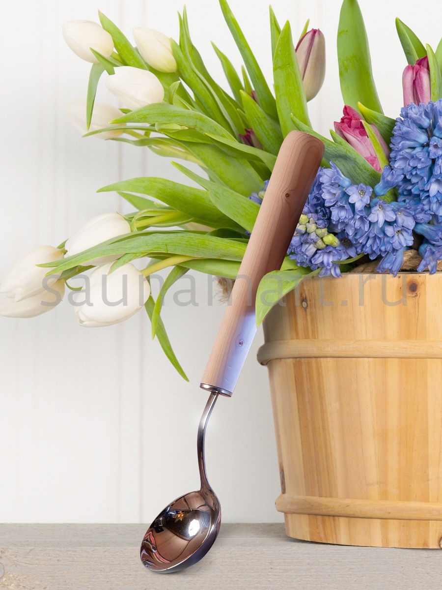 Черпак для бани 200мг нерж. сталь Kurase Черпак для бани 200мг нерж. сталь Kurase