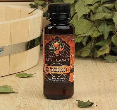 Ароматическая смесь для бани и ванны «Апельсин» натуральная 100 мл Добропаровъ   2870496  Ароматическая смесь для бани и ванны «Апельсин» натуральная 100 мл Добропаровъ   2870496